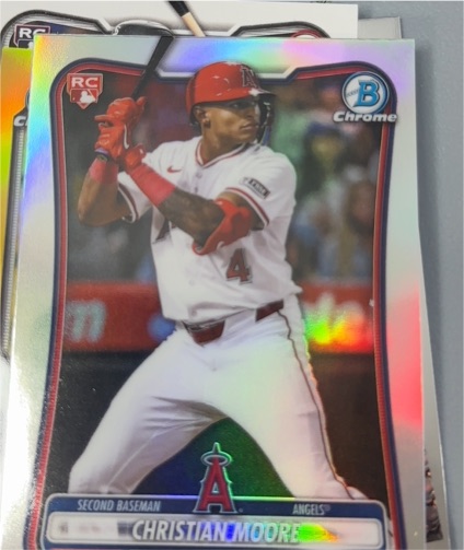 2026 Bowman Chrome #99 Christian Moore — front