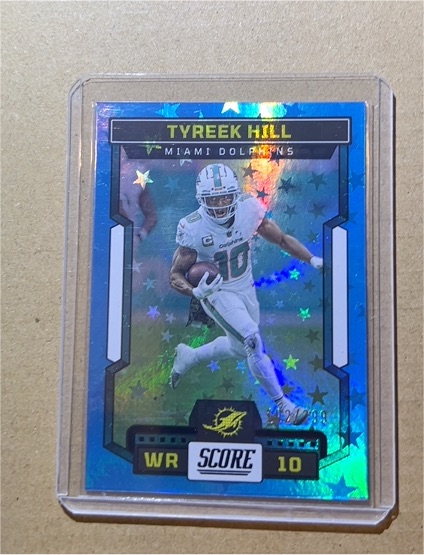 2023 Panini Score #273 Tyreek Hill — front