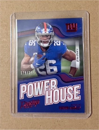 2021 Panini Prestige Power House #PH-SB Saquon Barkley — front