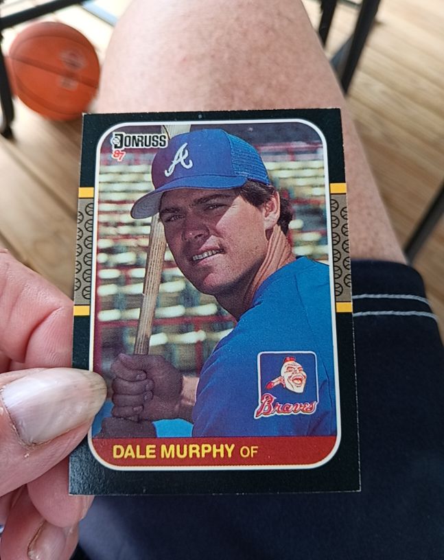 1987 Donruss #78 Dale Murphy — front