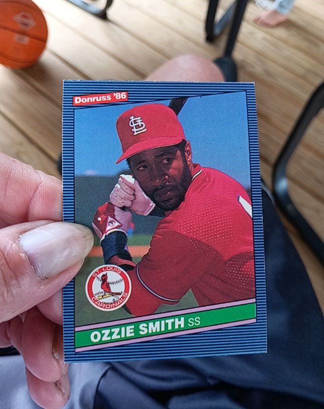 1986 Donruss #59 Ozzie Smith — front