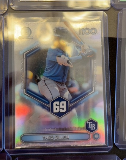 2026 Bowman Chrome #BTP-69 Theo Gillen — front