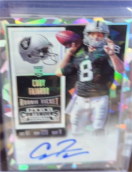 2015 Panini Contenders Rookie Ticket #176 Cody Fajardo — front