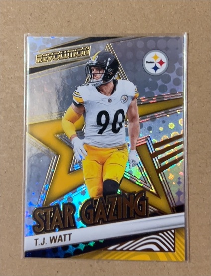 2025 Panini Revolution #5 T.J. Watt — front