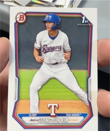 2026 Bowman #BP-45 Seong-Jun Kim — front
