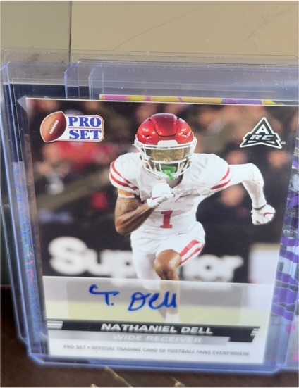 2022 Leaf Pro Set #PSA-ND1 Nathaniel Dell — front