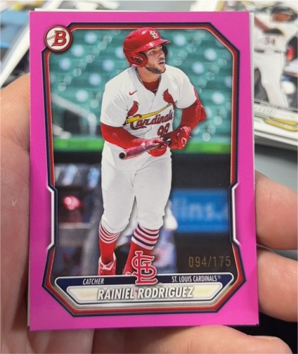 2026 Bowman #BP-54 Rainiel Rodriguez — front