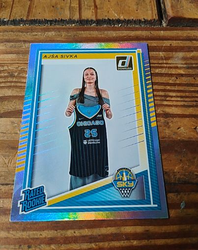 2025 Panini Donruss WNBA #93 Ajsa Sivka — front