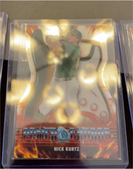 2026 Bowman Chrome #PC-6 Nick Kurtz Power Chords — front