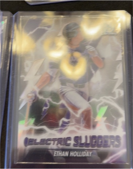 2026 Bowman Electric Sluggers #ES-13 Ethan Holliday — front