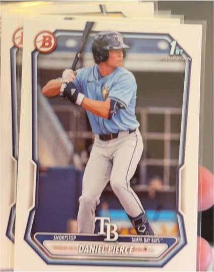 2026 Bowman #BP-77 Daniel Pierce — front