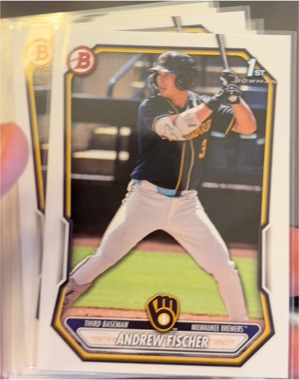 2026 Bowman #BP-149 Andrew Fischer — front