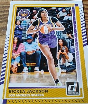 2025 Donruss WNBA #49 Rickea Jackson — front