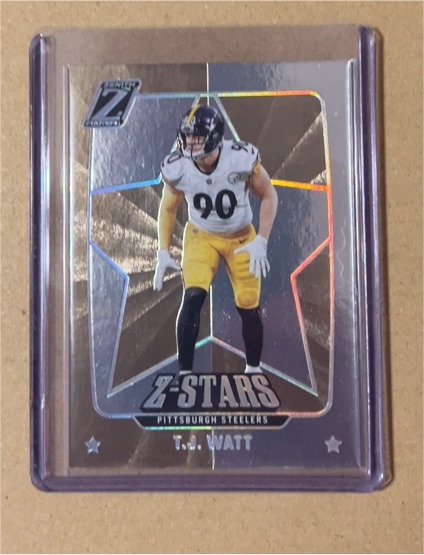 2022 Panini Zenith Z-Stars #ZS-8 T.J. Watt — front