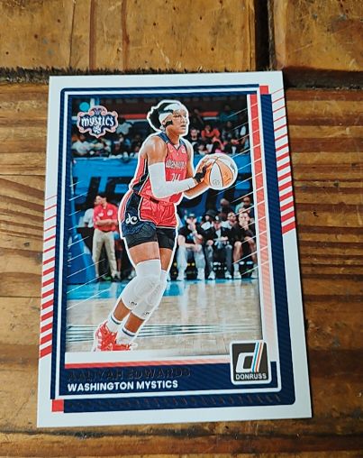 2025 Panini Donruss WNBA #16 Aaliyah Edwards — front