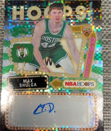 2025-26 Topps NBA Hoops #HFS-MS Max Shulga — front