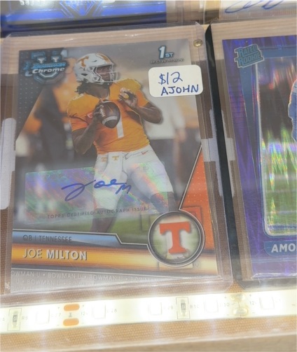 2023 Bowman University Chrome #148 Joe Milton — front