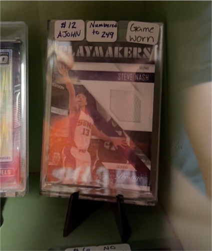 2004 In The Game Playmakers #12 Steve Nash — front