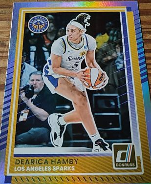 2025 Donruss WNBA #43 Dearica Hamby — front