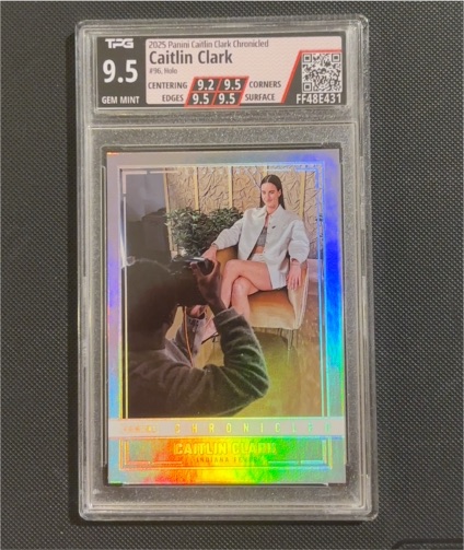 2025 Panini Caitlin Clark Chronicled #96 — front