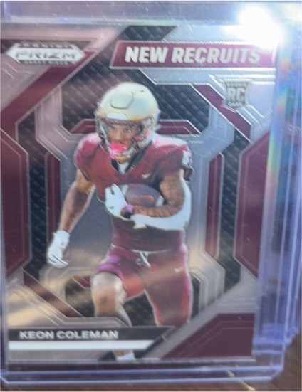 2024 Panini Prizm Draft Picks #NR-KCN Keon Coleman — front