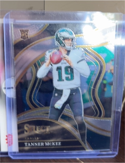 2023 Panini Select Club Level #218 Tanner McKee — front