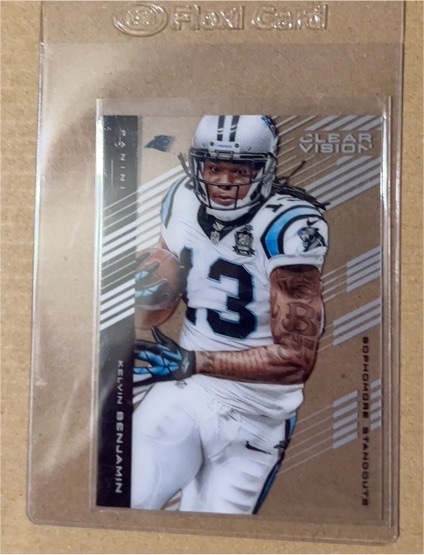 2015 Panini Clear Vision #73 Kelvin Benjamin — front