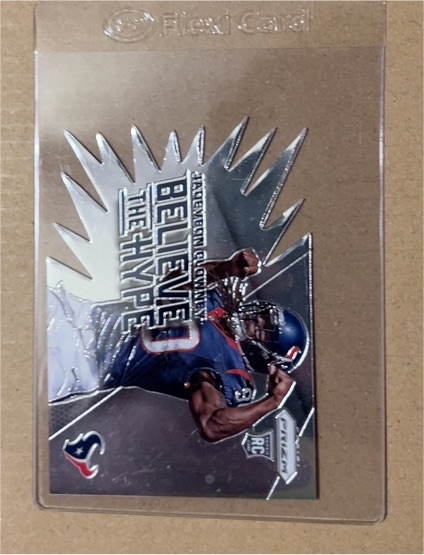 2014 Panini Prizm #BH11 Jadeveon Clowney Believe The Hype RC — front