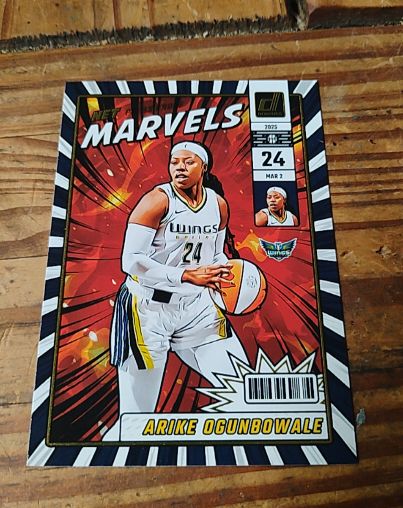 2025 Panini Donruss WNBA #21 Arike Ogunbowale — front