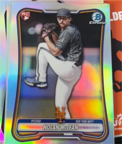 2026 Bowman Chrome #85 Nolan McLean — front