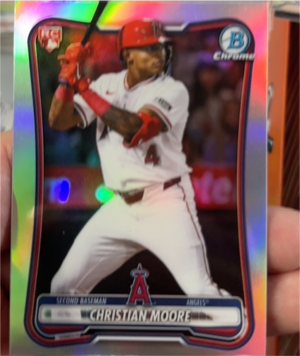 2026 Bowman Chrome #99 Christian Moore — front