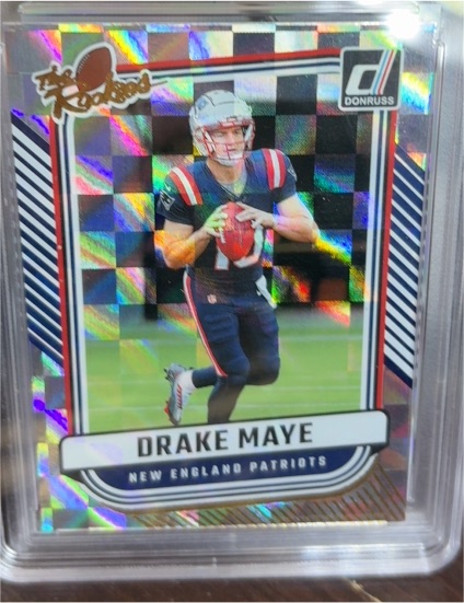 2024 Donruss The Rookies #TR-39 Drake Maye — front