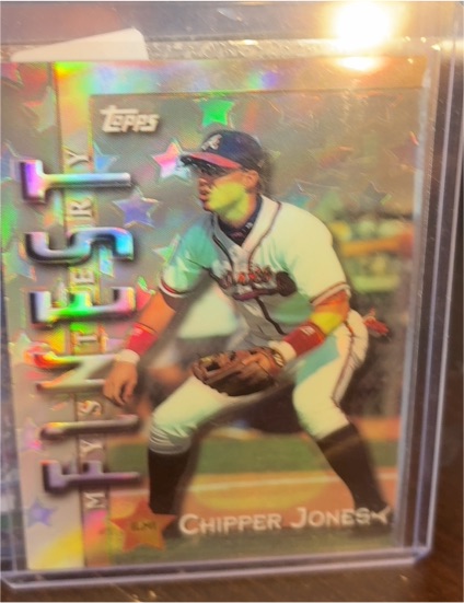 1998 Topps Mystery Finest #ILM1 Chipper Jones — front