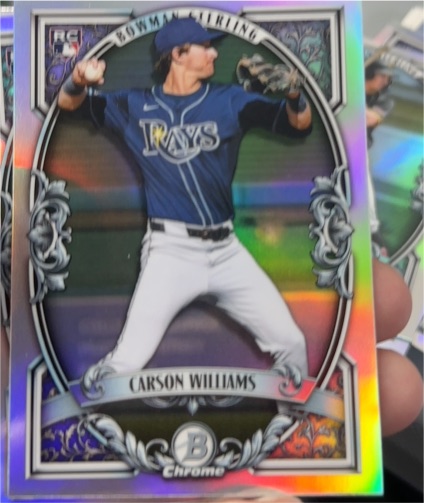 2026 Bowman Chrome #BST-15 Carson Williams — front