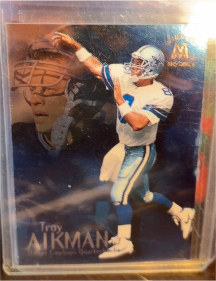 1999 Skybox Molten Metal #116 Troy Aikman — front