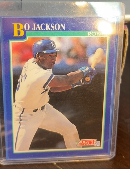 1991 Score #5 Bo Jackson — front