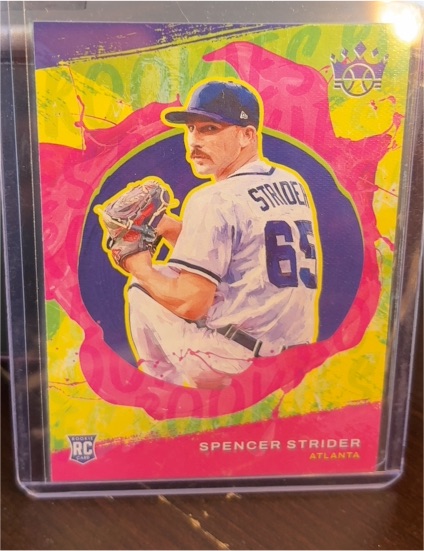 2022 Panini Diamond Kings #142 Spencer Strider — front