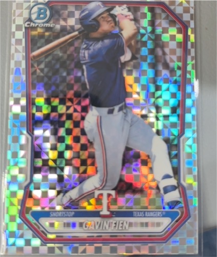 2026 Bowman Chrome #BCP-126 Gavin Fien — front