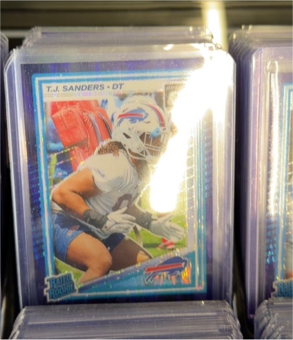 2025 Donruss Optic #226 T.J. Sanders — front