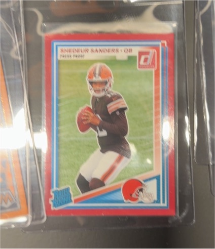2025 Donruss #306 Shedeur Sanders — front