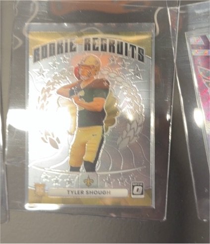 2025 Panini Donruss Optic #14 Tyler Shough Rookie Recruits — front