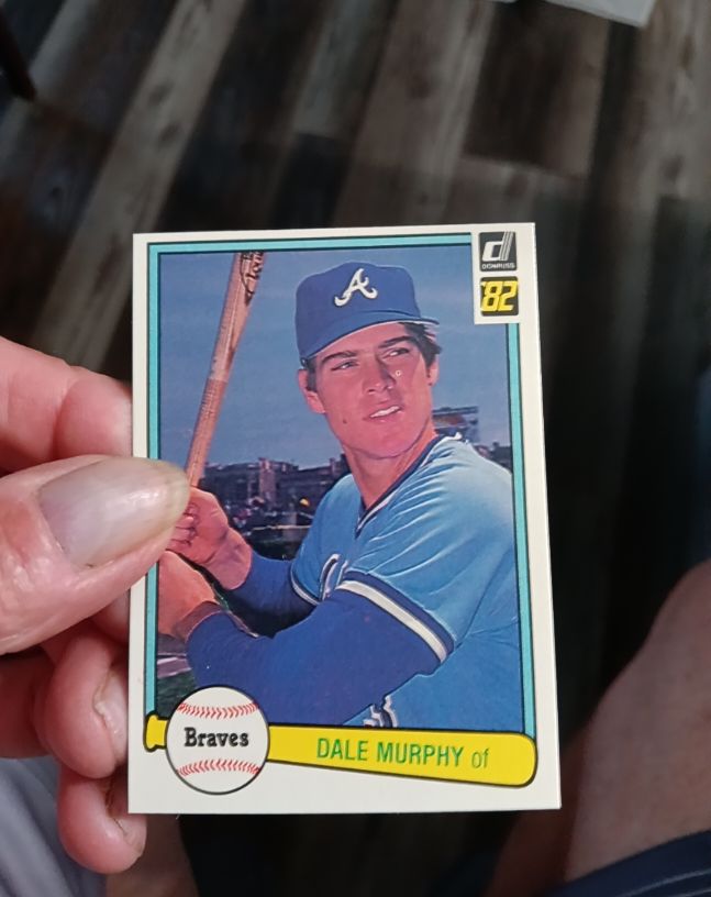 1982 Donruss #299 Dale Murphy — front