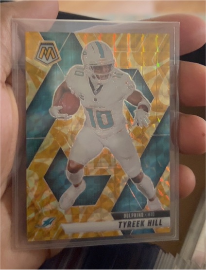 2025 Panini Mosaic #112 Tyreek Hill — front