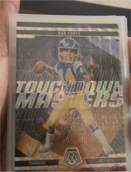2025 Panini Mosaic #17 Dan Fouts Touchdown Masters — front