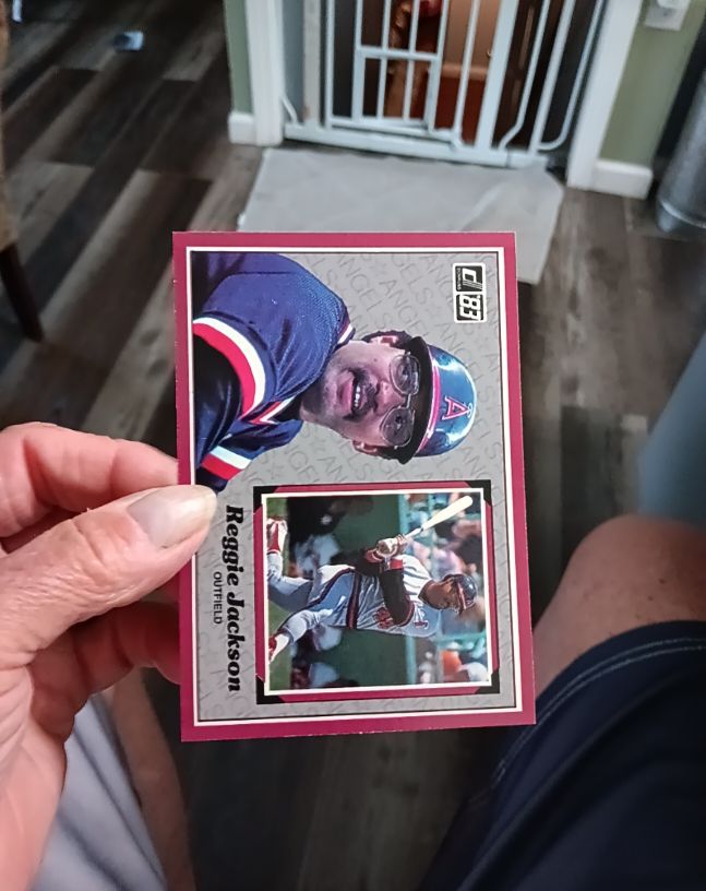 1983 Donruss Action All Stars #3 Reggie Jackson — front