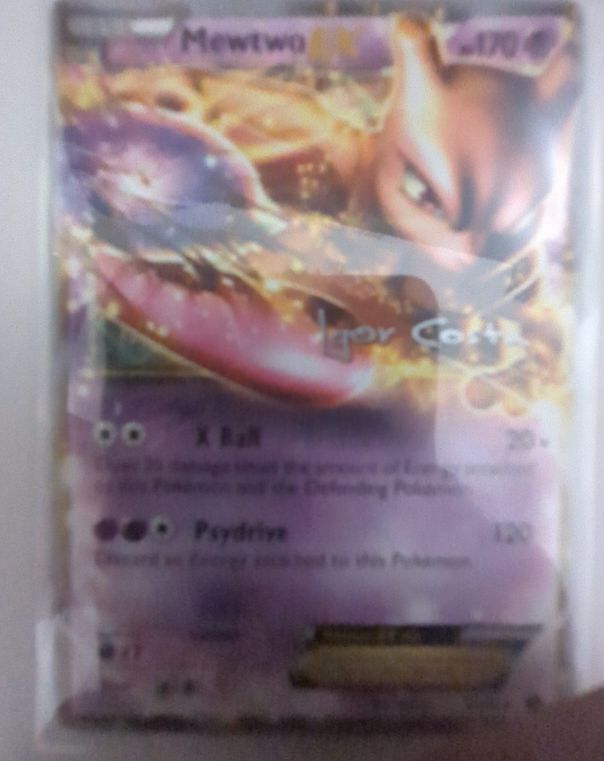 2012 Pokémon Mewtwo EX #54/99 — front