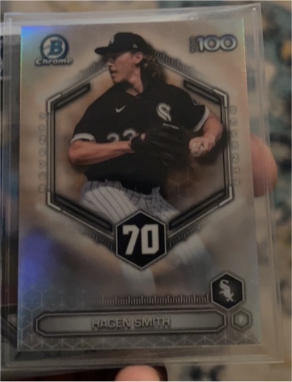 2026 Bowman Chrome #BTP-70 Hagen Smith — front
