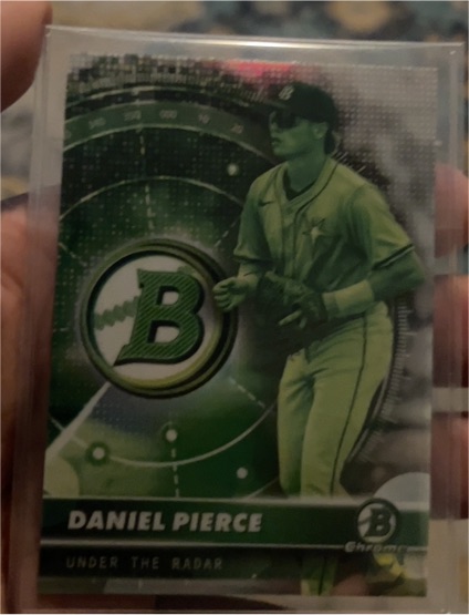 2026 Bowman Chrome #UR-13 Daniel Pierce Under The Radar — front
