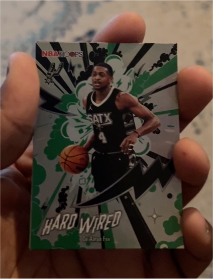 2026 Topps NBA Hoops #HW-19 De'Aaron Fox — front