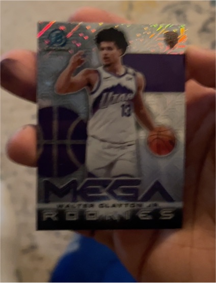 2025-26 Bowman Chrome Mega Rookies #MR-18 Walter Clayton Jr. — front